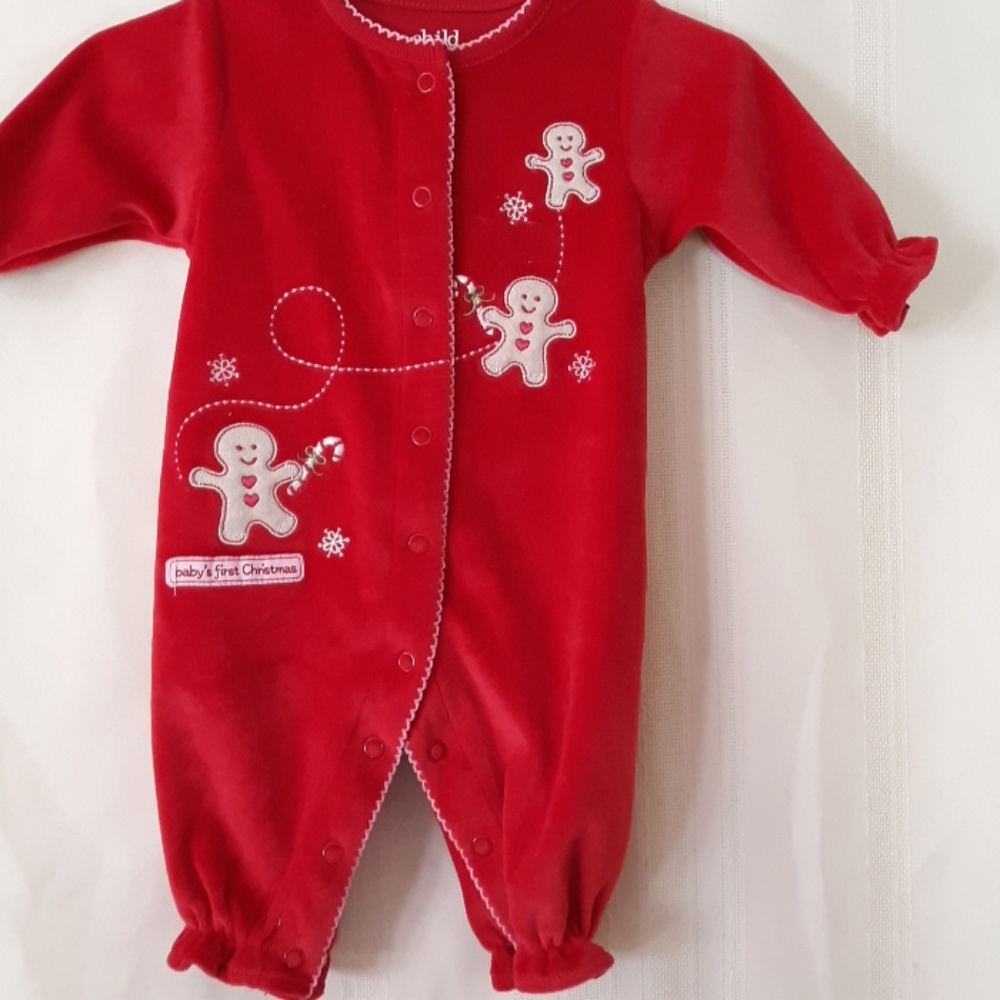 Newborn first Christmas sleeper Carter's Child of